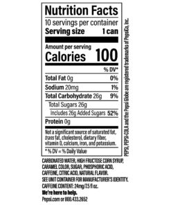 Pepsi Soda, Mini Cans, 7.5 Ounce (Pack of 10) 24 81hAUopwY9L