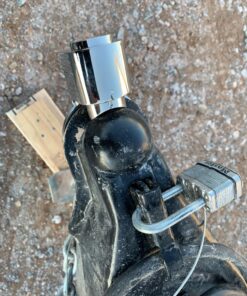 Master Lock Trailer Hitch Lock, Fits 1-7/8 in., 2 in., and Most 2-5/16 in. Trailer Couplers, Weather Resistant Automotive Hitch Lock with Keys, 377KA 30 81hAk3oeisL