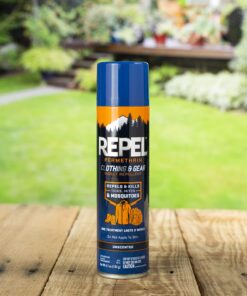 Repel Permethrin Clothing & Gear Insect Repellent, Use on Outdoor Gear, Tents and Sleeping Bags, Repels Mosquitoes, Ticks, Mites, (Aerosol Spray) 6.5 fl Ounce 1 Pack 16 81hAyN1KNcL