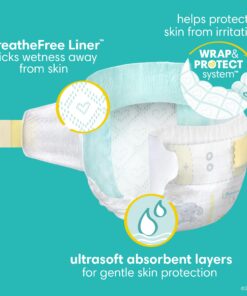 Pampers Swaddlers Diapers - Size 4, 150 Count, Ultra Soft Disposable Baby Diapers 29 81hCKf9nO2L