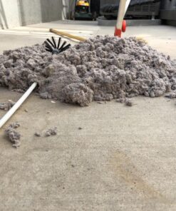 Dryer Vent Duct Cleaning Kit - Gardus RLE202 LintEater Rotary Dryer Vent Cleaner Kit, Removes Lint, Dryer Vent Cleaning System Extends Up to 12’ with 4 Flexible 3' Rods, Air Duct Cleaning Tools 60 81hEavgT8ZL