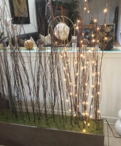 Lighting EVER Fairy Lights Plug in, 33ft 100 LED String Lights for Bedroom, Warm White Copper Wire Lights, Waterproof Indoor Outdoor Decorative Fairy Lights for Patio, Garden, Balcony, Vases, Craft 33 ft 62 81hEzSKGBRL