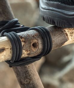 SE Survivor Series 7-Strand 550 Black Paracord, 100' - PC100BK55 16 81hFAGkuxmL