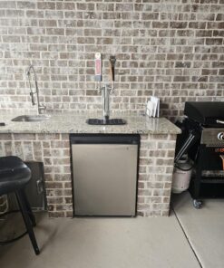 Kegco HBK209S-2 Keg Dispenser, stainless steel,2 Faucet without Kegs 2 Faucet 21 81hHSsMIgWL