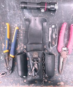 Greenlee 0258-14 POUCH, LEATHER 4 POCKET 27 81hIFcLjCML