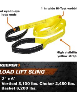 Keeper (02612 6' x 2" Lift Sling 2" x 6’ 12 81hIJxwsyzL