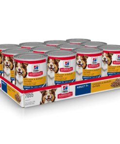 Alternative view of Hill's Science Diet Wet Dog Food, Senior Adult 7+, Chicken & Barley Entrée, 13 oz. Cans, 12-Pack 13 Ounce (Pack of 12)