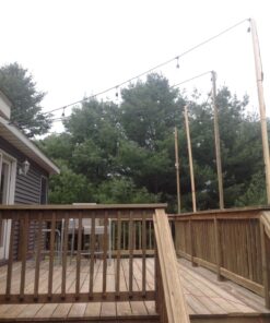 Feit Electric 48ft / 14.6m Outdoor String Lights(48 Feet) 15 Watt Lights 19 81hJ102ezOL