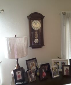 Bulova C4331 Hartwick Chiming Clock, Walnut 29.75 x 14 x 5.5 24 81hLDqwxU1L