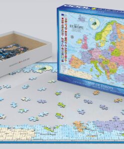 EuroGraphics Map of Europe Puzzle (1000 Piece) 12 81hLVfgMrL