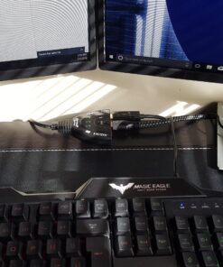 Fosmon 4K HDMI Switch 3 in 1 out 4K@30Hz, 3-Port HDMI Splitter Hub Switcher Auto Switching UHD 3D HDR HD 1080P HDCP, for HDTV, PS5/4, Xbox, Fire Stick 3-Port / 4K@30Hz 33 81hM HJ0jL