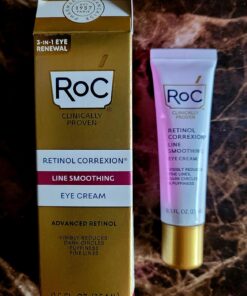 RoC Retinol Correxion Under Eye Cream for Dark Circles & Puffiness, Daily Wrinkle Cream, Anti Aging Line Smoothing Skin Care Treatment 0.5 oz (Packaging May Vary) 0.5 Fl Oz (Pack of 1) 36 81hMGqWuGjL