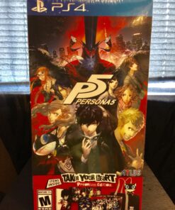 Persona 5 - PlayStation 4 "Take Your Heart" Premium Edition Take Your Heart Premium 39 81hNAzLAtrL