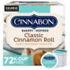 Cinnabon Classic Cinnamon Roll Keurig Single-Serve K-Cup Pods, Light Roast Coffee, 72 Count (6 Packs of 12) 12 Count (Pack of 6) 15 81hNqn6xfyL