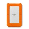 LaCie Rugged Mini 2TB External Hard Drive Portable HDD - USB 3.0/ 2.0 Compatible, Drop Shock Dust Rain Resistant Shuttle Drive, For Mac And PC Computer (LAC9000298), orange Rugged mini HDD 10 81hP kLOnL