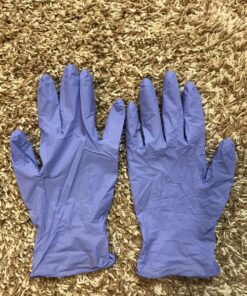 MedPride Powder-Free Nitrile Exam Gloves, Iris Blue, Medium, Box/100 Medium (Pack of 100) 52 81hP3I9j5ML