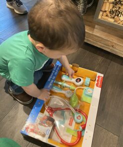 Fisher-Price Preschool Pretend Play Medical Kit 7-Piece Doctor Bag Dress Up Toys for Kids Ages 3+ Years Standard Packaging 22 81hPSXMkugL