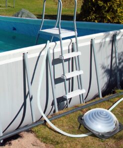 Goplus Solar Dome Swimming Pool Heater Above Ground, Inground Pool Warmer Equipment w/Hose Connector for Home Outdoor 13 81hQMF1b3wL