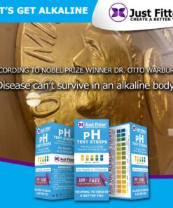 pH Test Strips (2 Bottles). Test Alkaline and Acid Levels in The Body. Track & Monitor Your pH Level Using Saliva and Urine. Highly Accurate Results in Seconds. 125 Strips per Bottle (100 + 25 Free). 2 10 81hQZLOc6oL