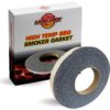 LavaLock 12 GREY High Performance BBQ Gaskets Smoker Seals - Self Stick 1/2 x 1/8 x 15 ft long Hi -Temp