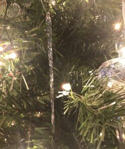 Kurt Adler Glass Icicle Christmas Ornaments 12 Piece 16 81hTRuoHbeL