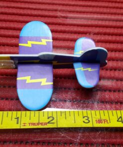 Neliblu Bulk Pack of 72 Airplane Gliders Party Favors for Kids - Party Pack Individually Wrapped Flying Paper Planes – Assorted Designs - for Rewards and Prizes, Pinata Fillers, Carnival Prizes 25 81hUCu5DoL