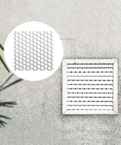 Sunshane 2 Pack 4 Inch Dryer Vent Grill Bird Guard Insert Stop Birds Nesting in Bathroom Exhaust Vent and Dryer Vent 11 81hWZqkEg L