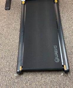 UREVO Under Desk Treadmill, Walking Pad for Home/Office, Portable Walking Treadmill 2.25HP, Walking Jogging Machine with 265 lbs Weight Capacity Remote Control LED Display Black One Size 43 81hY0e 9nL