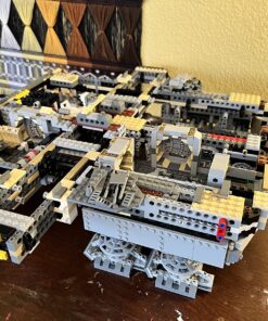 LEGO Star Wars Ultimate Millennium Falcon 75192 - Expert Building Set and Starship Model Kit, Movie Collectible, Featuring Classic Figures and Han Solo's Iconic Ship, Best Gift for Adults 119 81hY411nLKL