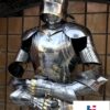 NauticalMart Gothic Suit of Armor Shining BreastPlate Knight LARP Halloween Costume 53 81haN73fgL