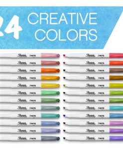 SHARPIE S-Note Creative Markers, Highlighters, Assorted Colors, Chisel Tip, 24 Count 34 81hbg6FzQhL