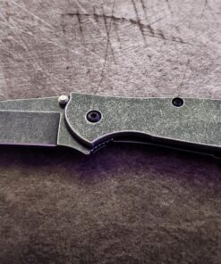 Kershaw Leek BlackWash Folding Pocketknife, 3" 14C28N Stainless Steel Blade, Assisted Opening Folding EDC 55 81hckgNvAOL