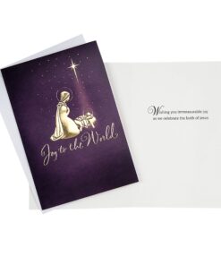 Hallmark Image Arts Religious Boxed Christmas Cards Assortment (4 Designs, 24 Christmas Cards with Envelopes) Gold Foil Icons, Religious Card Assortment 24 81hdhiR 9JL