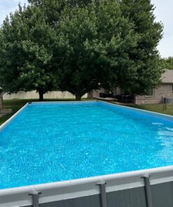 INTEX 26377EH Ultra XTR Deluxe Rectangular Above Ground Swimming Pool Set: 32ft x 16ft x 52in – Includes 2650 GPH Sand Filter Pump – Saltwater System – SuperTough Puncture Resistant – Rust Resistant with Sand Filter Pump & Saltwater System 43 81heqNMGeVL 1