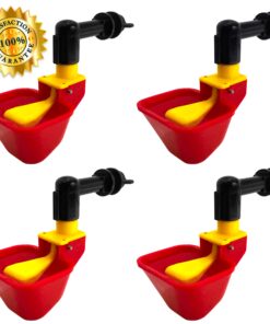 Alternative view of Backyard Barnyard 4 Pack NO PECK Poultry Cup Waterer Drinker for Chicken Ducks Quail (Hardware Included) Chooks Bebederos para Gallinas