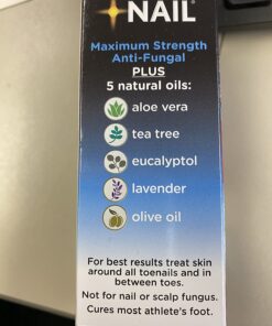 Fungi Nail Anti-Fungal Ointment, Kills Fungus That Can Lead to Nail & Athlete’s Foot with Tolnaftate & Clinically Proven to Cure Infections, Natural Color, 0.7 Fl Oz 32 81hg6L5KVXL
