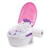 Summer Infant Step by Step Potty, Pink - 3-in-1 Potty Training Toilet - Features Contoured Seat, Flushable Wipes Holder and Toilet Tissue Dispenser, 13x9.5x15.5 Inch (Pack of 1) 1 Count (Pack of 1) 64 81hiGZ7OdzL