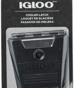 Igloo Hybrid Stainless and Plastic Latch (3.38 L x 0.57 W x 0.57 D Inches) - Black/Silver Black, Stainless Steel 42 81hiiox4zaL
