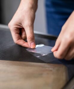 Duck Brand All Weather Indoor/Outdoor Repair Tape, Clear, 1.88-Inch x 100-Feet, Single Roll, 281230 14 81hp3Fg43ML