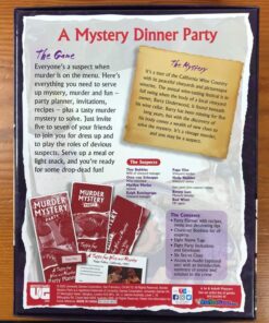 University Games Murder Mystery Party - A Taste for Wine & Murder, Multicolor (33202) A Taste for Wine and Murder 50 81hq5XzPrUL 1
