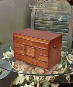 Mele & Co. Empress Wooden Jewelry Box, Ring, Necklace, and Earring Organizer 11 81hqIPVs7L