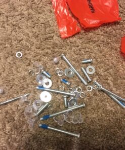 Signature Design by Ashley Baraga Contemporary Glass L-Shaped Home Office Desk, White 64 81hrxbc0hyL