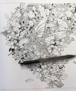 Mythographic Color and Discover: Animals: An Artist's Coloring Book of Amazing Creatures and Hidden Objects 39 81hsSA8KXML