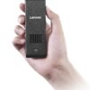Lenovo Ideacentre Stick 300 PC Mini Desktop (Intel Atom Z3735F, 2 GB RAM, 32 GB HDD + 32 GB SSD, Windows 10) 90F2000CUS Windows 10 Signature Edition 63 81hssTFnJ2L