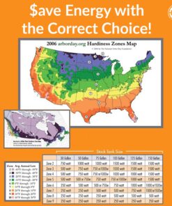 K&H Pet Products Ultimate Stock Tank Deicer w/ Cord Clip, Water Trough Heater for Horses, Cattle and Livestock, Floating and Submersible Tank Heater, Red 500 Watts 14 81ht ES9jL