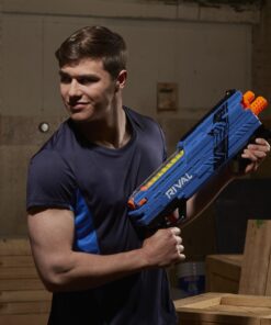 Nerf Rival Atlas XVI-1200 Blaster Toy, Blue 21 81htTVjmJ2L
