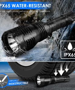 WindFire Waterproof 350 Lumens 250 Yards Green LED Coyote Hog Fox Predator Varmint Hunting Flashlight with Red Light LED Bulb Module Pressure Switch & Barrel Mount 15 81htYKY1Z3L