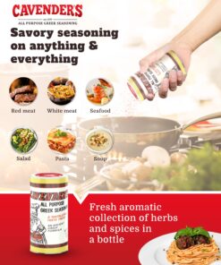 Cavender All Purpose Greek Seasoning 3.25 oz 3.25 Ounce (Pack of 1) 20 81huP7DuDiL
