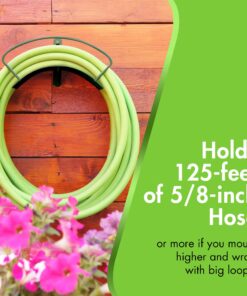 Yard Butler IHCWM-1 Wall Mount Deluxe Hose Hanger, 5/8", Weathered Verdigris Finish Classic 28 81huv6NMXGL