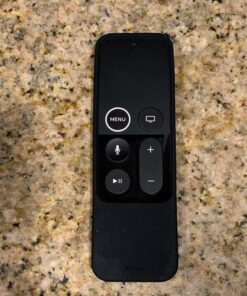 elago R2 Slim Case Compatible with Apple TV Siri Remote 1st Generation (Black) - Slim Design, Scratch-Free Silicone, Shock Absorption, Full Access Black 59 81hvD62RBDL